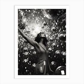 Disco Ball Ceiling Dancing 2 Art Print