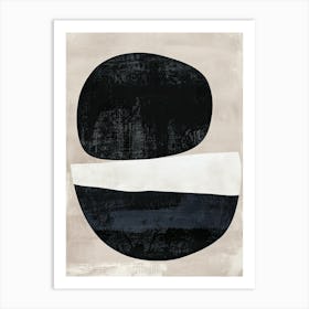 George Town Stone Park Bauhaus Minimalist Art Print