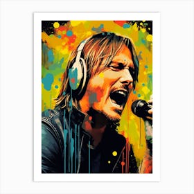 Keith Urban (2) Art Print