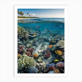 Coral Reef 1 Art Print