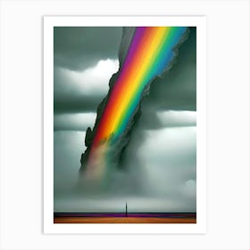 Rainbow In The Sky 7 Art Print