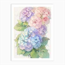 Hydrangeas 2 Art Print