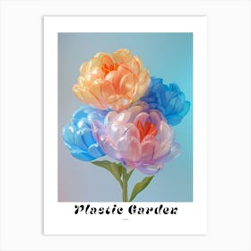 Dreamy Inflatable Flowers Poster Peony 3 Art Print