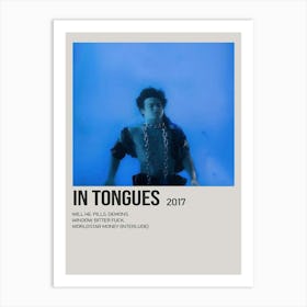 In Tongues 2017 Music Poster Art Print