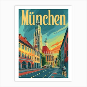 Munich Art Print