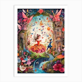 Fairy Garden 10 Art Print