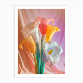 Dreamy Inflatable Flowers Calla Lily 1 Art Print