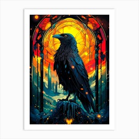 Raven 1 Art Print