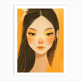 Asian Girl 43 Art Print