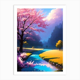 Cherry Blossoms 19 Art Print