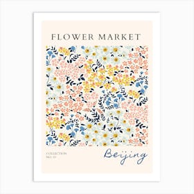 Flower Market 9 Art Print