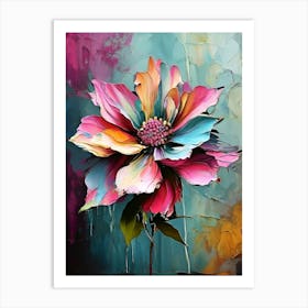 Flower Painting 4 Art Print