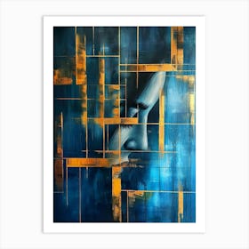 Abstract Of A Woman 43 Art Print