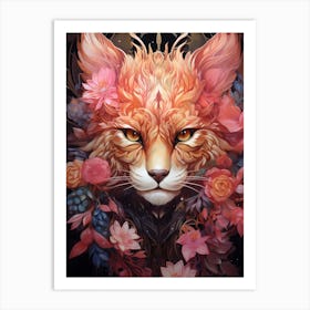 Fox Head Art Print