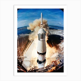 Liftoff Of The Apollo 11 Lunar Landing Mission, 1 Art Print