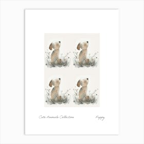 Cute Animals Collection Puppy 5 Art Print