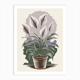 Philodendron Art Print