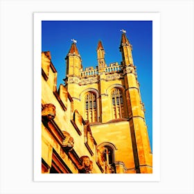 Tower Of Magdalen College, Oxford University Art Print