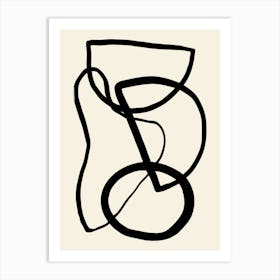 Abstract Beige Art Poster_1981635 Art Print