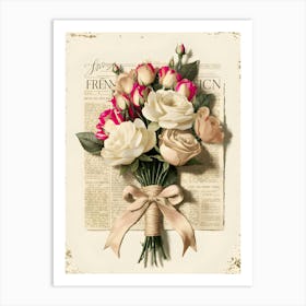 Bouquet Of Roses 4 Art Print