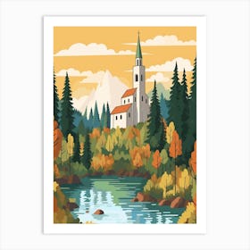 Lithuania 1 Travel Illustration Art Print