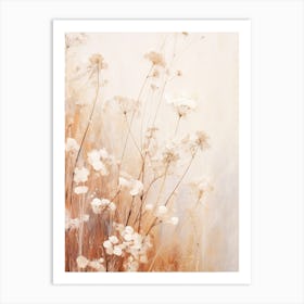 Boho Dried Flowers Gypsophila 8 Art Print