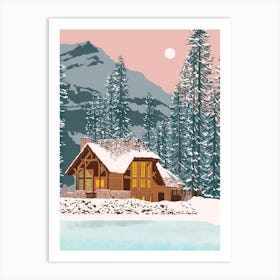 Emerald Lake Canada Art Print