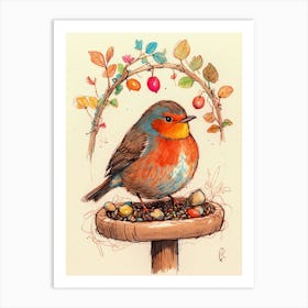 Robin 3 Art Print