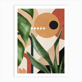 Nature Geometry Vi Art Print