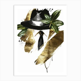 Man In A Hat 1 Art Print