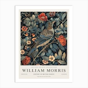 william morris floral pattern Art Print