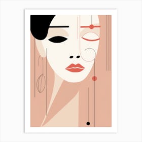 Asian Woman 2 Art Print