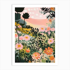 Flower Jungle Art Print