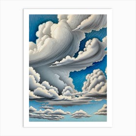 Clouds In The Sky 1 Art Print