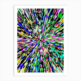 Colour Burst  Art Print