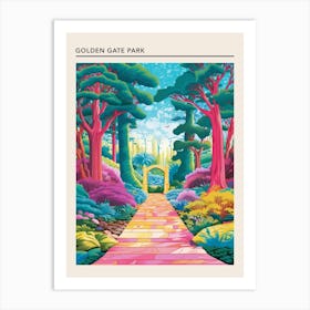 Golden Gate Park Kiev Art Print