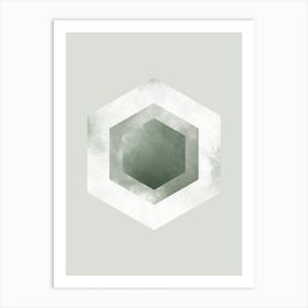 Hexagon Art Print