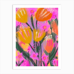 Wild Field Flowers Art Print