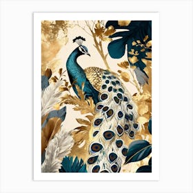 Peacock 9 Art Print