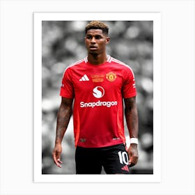 Marcus Rashford Manchester United Art Print