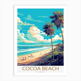 Cocoa Beach Florida Art Print