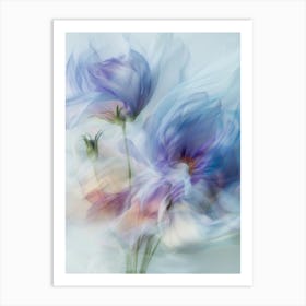 'Blue Poppy' Art Print