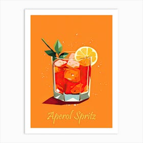 Aperol spritz 1 Art Print