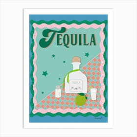 Tequila Art Print
