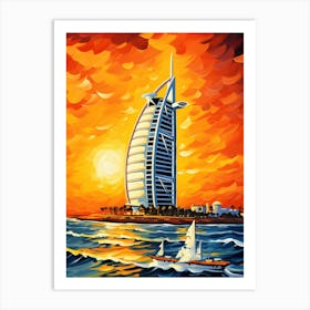 Burj Al Arab Art Print