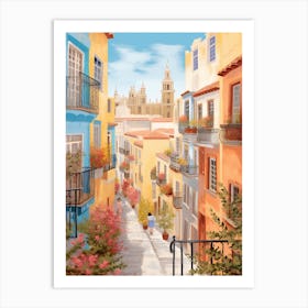 Seville Spain 2 Illustration Art Print