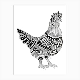 Rooster Art Print