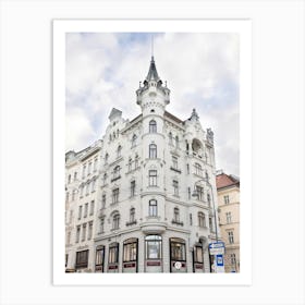 Building In The Old Town Of Vienna Art Print