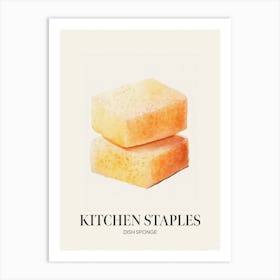 Kitchen Staples Dish Sponge 1 Art Print