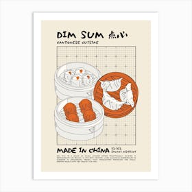 Dim Sum Art Print